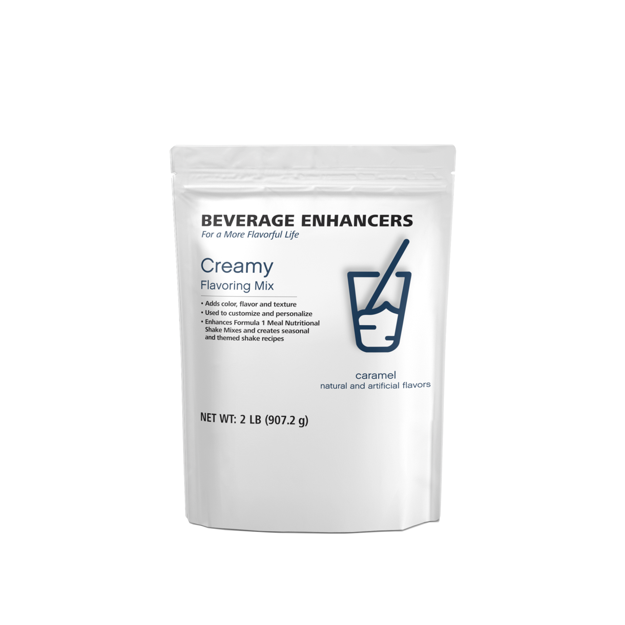 Beverage Enhancers Creamy Flavoring Mix - Caramel, 2 lb
